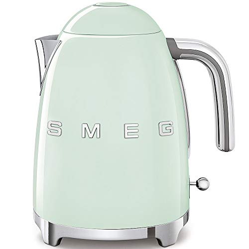 Smeg KLF03PGUK Electric Kettle, 1.7L, Pastel Green