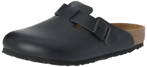 Birkenstock 60191 Boston Boston Sandals, Black, 8 US