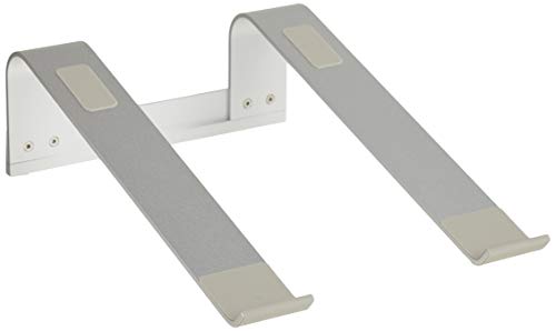 Laptop Stand Aluminum Ventilated Stand Update Version - Ergonomic Riser Portable Holder, All Notebooks,Silver