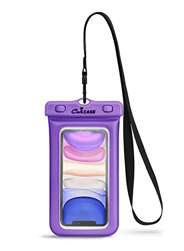 CaliCase Universal Waterproof Floating Case - Purple