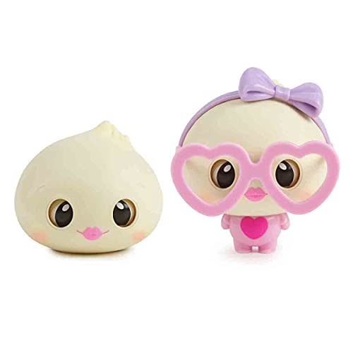 My Squishy Little WowWee Dumplings Fashion Doll, Dee Pink
