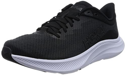 HOKA ONE ONE Men's Solimar Sneaker, Black/White, 11
