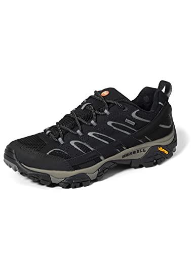 Merrell Men's Low Rise Hiking Boots, Black Black, US:13
