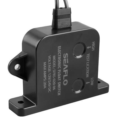 SEAFLO 20A Solid State Electric Field Bilge Pump Switch 12/24V