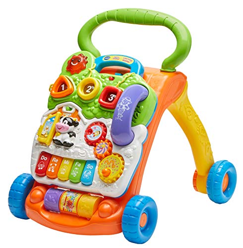 VTech 80-077000 Sit-to-Stand Learning Walker,Orange