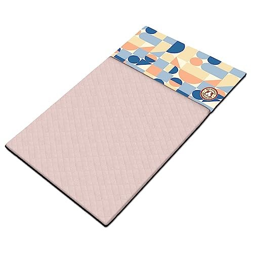 GuineaDad Premium Liner - Cotton Candy Fleece Guinea Pig Bedding - Ultra-Plush Reusable Guinea Pig Cage Liner - AirCell Technology - Extra Absorbent Bamboo Pet Supplies - Waterproof Bottom - 2x4 C&C