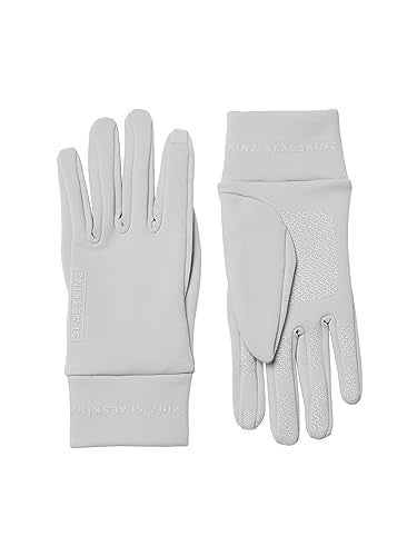 SEALSKINZ Women's Acle Water Repellent Nano Fleece Glove, Grey, L