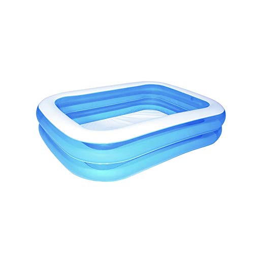 H2OGO! Blue Rectangular Inflatable Family Pool