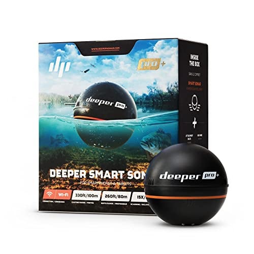 Deeper Smart Sonar PRO+, 2.55", Black