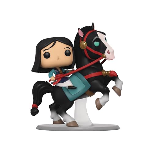 Funko 45324 Pop! Rides: Mulan On Khan, Multicolor