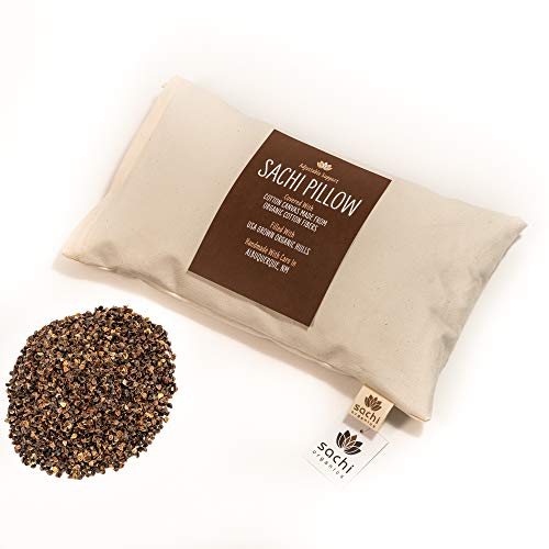 Sachi Organics Buckwheat Hull Neck Pillow Small