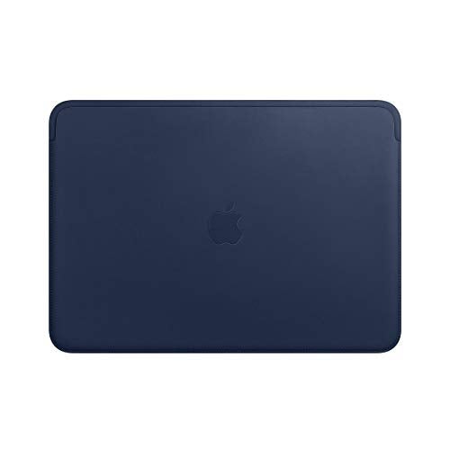 Apple Leather Sleeve (for MacBook Pro 13-inch Laptop) – Midnight Blue