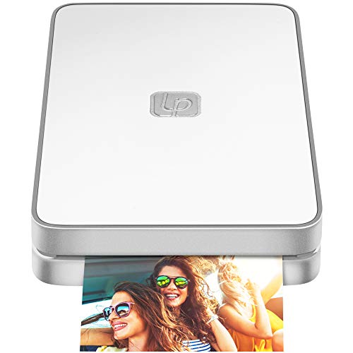 Lifeprint 2x3 Portable Photo AND Video Printer for iPhone and Android. Make Your Photos Come To Life w/Augmented Reality - White