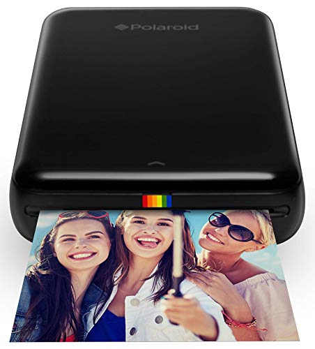 Polaroid ZIP Mobile Printer w/ZINK Zero Ink Printing Technology – Compatible w/iOS & Android Devices - Black
