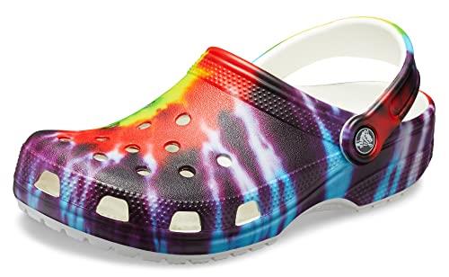 Crocs Classic Solar Rainbow Clogs, Multi, 12 Women/10 Men