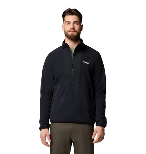 Men's Sequoia Grove Half Zip Fleece, Black, X-Small