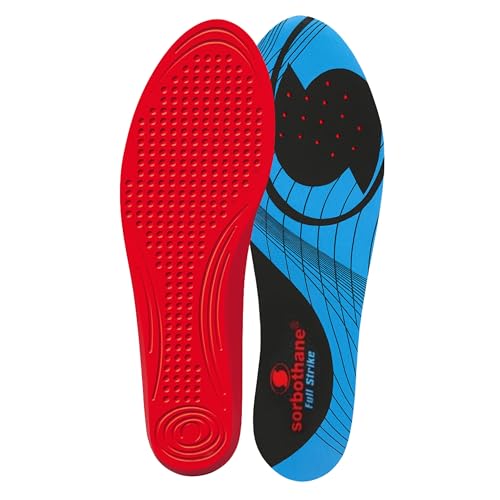 Sorbothane Full Strike Cushioning Insole – Gel Cushion Running Shoe Inserts