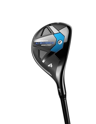 Callaway Golf Paradym AI Smoke Max Fast Hybrid (Right Hand, Graphite, Ladies, 5 Hybrid)