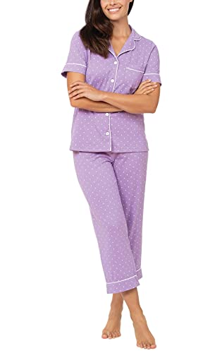 Pajamagram Pajamas Set Women - Pajamas Women, Purple, LG