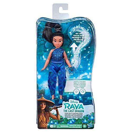 Disney Princess Rai Young Raya and Kumandra Flower Doll