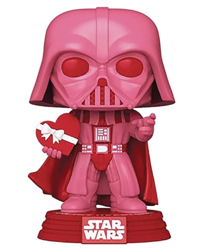 Funko POP ! Star Wars: Valentines - Vader with Heart,Multicolor,Standard 3.75 in