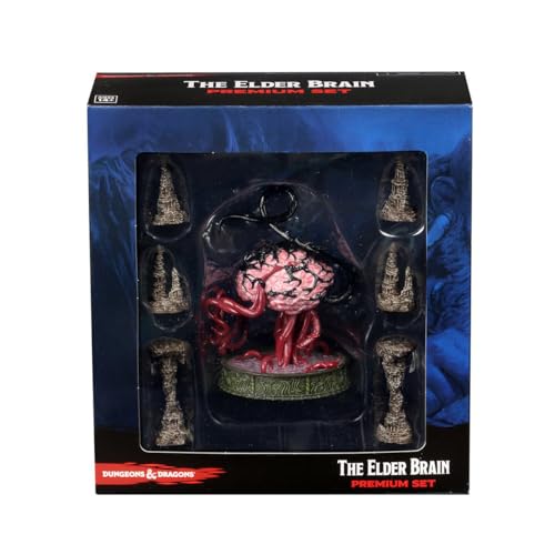 WizKids WK73944 D&D Icons of The Realms: Volo & Mordenkainen'S Foes Premium Set- Elder Brain & Stalagmites