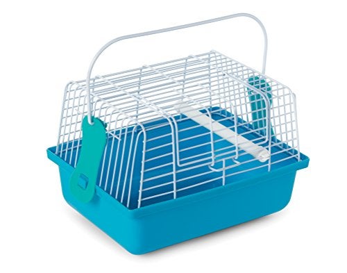 Prevue Pet Products Travel Cage for Birds and Small Animals, Blue (SP1304BLUE)