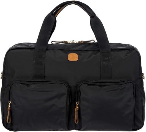 Bric's X-bag/x-travel 2.0 18 Inch Cargo Overnight Boarding Duffle W/Pockets Duffel Bag, Black (black) - BXL42192.101