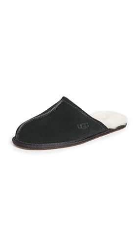 UGG Men's Scuff Slipper, Black, 15