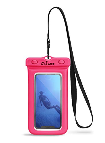 CaliCase Universal Waterproof Floating Case Pouch - Pink
