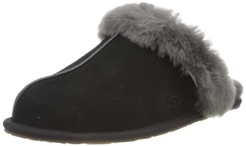 UGG Scuffette II Women's Slippers, Black grey, 43 EU