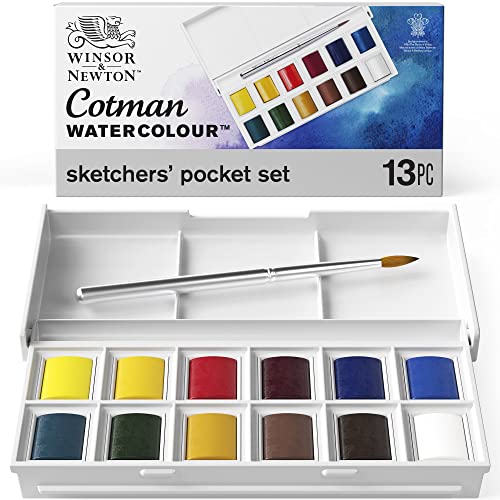 Winsor & Newton Cotman Water Colour Sketchers Pocket Box