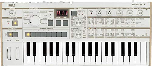 Korg microKORG XL+ 37 Key Synthesizer/Vocoder with Expanded PCM microKORG S MultiColored