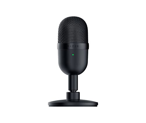 Razer RZ19-03450100-R3M1 Seiren Mini Ultra Compact Condenser Microphone, Black