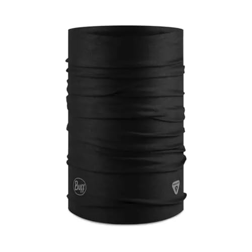 Buff ThermoNet Multifunctional Scarf Solid Black