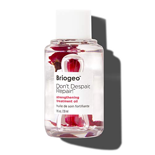 Briogeo Don't Despair, Repair! Strengthening Treatment Oil | Moisturizing for Dry, Damaged Hair | Seals Split Ends & Boosts Shine | Silicone-Free | Vegan & Cruelty-Free | 1 oz