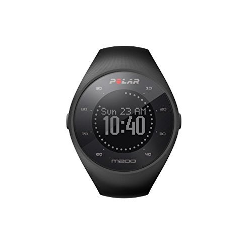 Polar M200 GPS Running Watch with Wrist-Based Heart Rate, Black