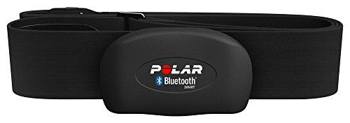 POLAR H7 Bluetooth Heart Rate Sensor & Fitness Tracker (Black, Medium/XX-Large)