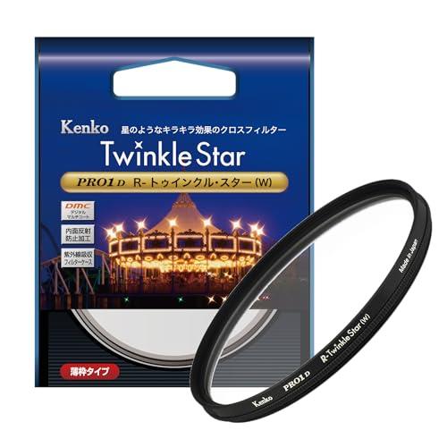 Kenko Cross Filter PRO1D R-Twinkle Star (W) 77mm, 4-Way Cross Effect for Nightscapes, Illumination, and Light Effects 827710