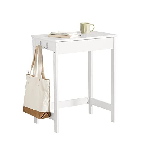 SoBuy FWT43-W,Kids Teenagers Writing Desk,Study Desk,Computer Desk Workstation