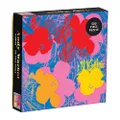 Galison Andy Warhol 500 Piece Jigsaw Puzzle with Flowers, Andy Warhol Art Foil Jigsaw Puzzle with Vibrant Flowers – Fun Indoor Activity, Multicolor (0735357838)