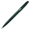 Pentel Sign Pens, Fiber Tip, Bold Point, 12 Pack, Black Barrel/Ink