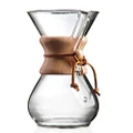 Chemex CM-6A Six Cup Classic Filter Drip Coffeemaker, 30oz,Multi