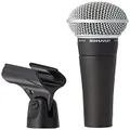 Shure SM58-CN Cardioid Dynamic Vocal Microphone with 25' XLR Cable,Black,5.00 x 3.50 x 10.00