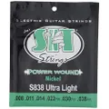 SIT Strings S.I.T. Stay In Tune S838 Extra Light Nickel Wound Electric Guitar Strings