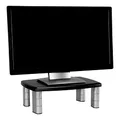 3M Adjustable Monitor Stand, Silver/Black, 15-Inches Wide, MS80B