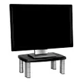 3M Adjustable Monitor Stand, Silver/Black, 15-Inches Wide, MS80B