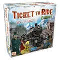 Days of Wonder Ticket to Ride Europe Train Board Game for Adults and Family | Ages 8+ | For 2 to 5 players | Average Playtime 30-60 minutes | Made by