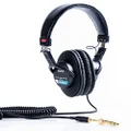 Sony Studio Headphones, Black, 7" x 7" x 1" (MDR7506)
