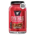 BSN SYNTHA-6 Whey Protein Powder, Micellar Casein, Milk Protein Isolate, Chocolate Milkshake, 28 Servings (Packaging May Vary)